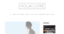 Desktop Screenshot of holacuore.com